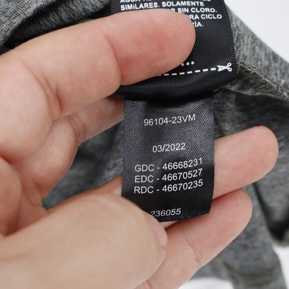 Harley Davidson sweatshirt Men's 5XL Performance Long Sleeve Heather Gray vented - Picture 5 of 12